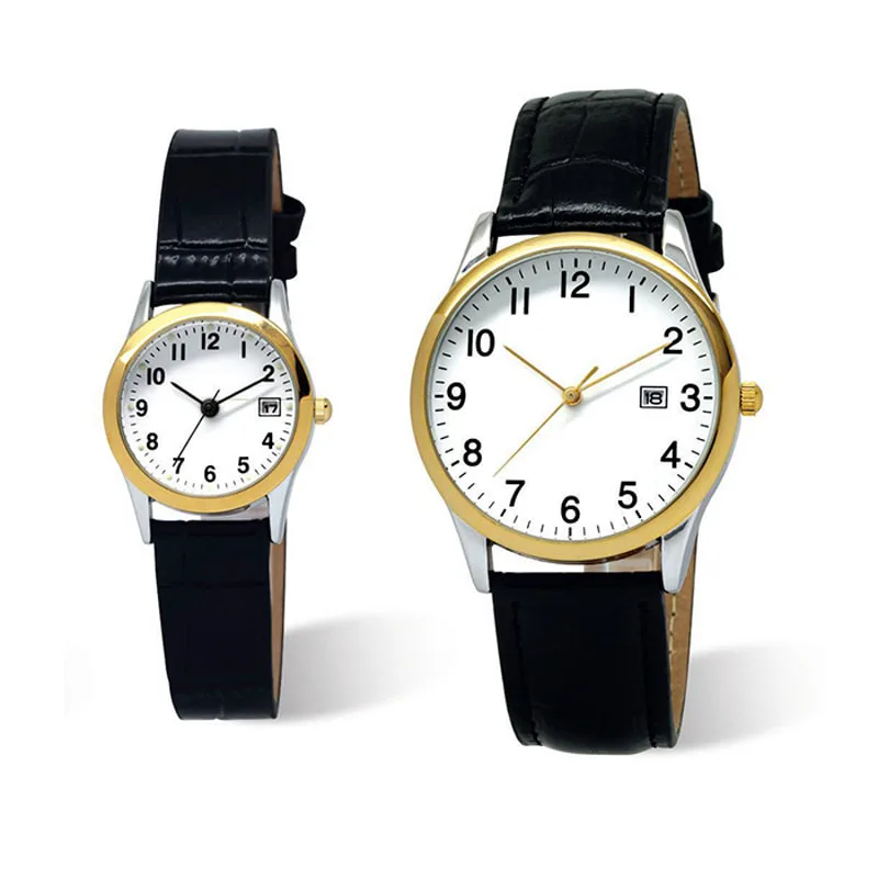 Belt, small, fresh, fashionable, trendy, casual couple watch