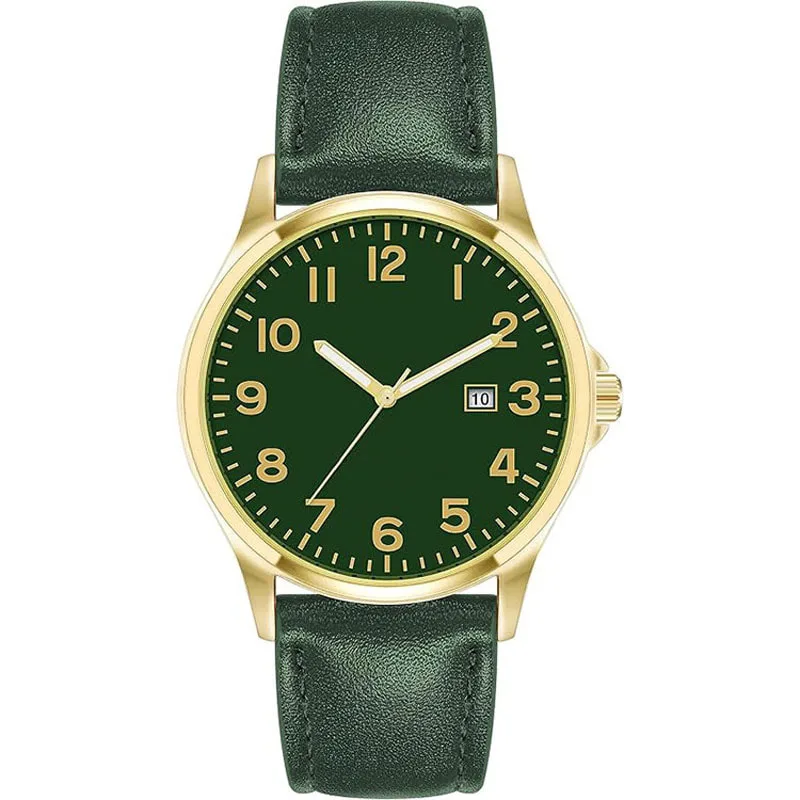 Men's belt classic casual single jump fluorescent fashionable and popular simple quartz waterproof watch