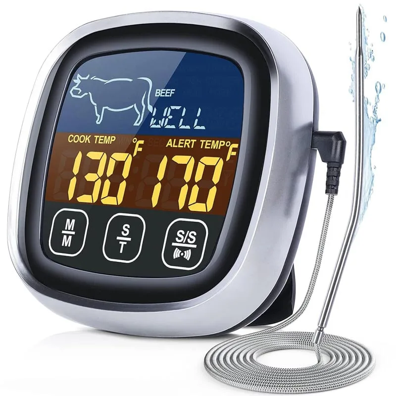 Colorful BBQ Thermometer,meats Thermometer with high accuracy for kitchen or outdoor barbecue