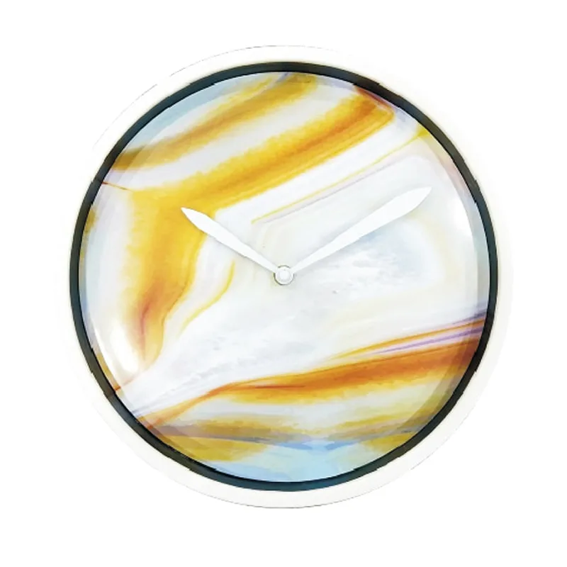 minimalist wall clock, 25 cm 10inch plastic frame, silent movement, Eco-friendly materials,perfect for Home: Bedroom, living room, kitchen