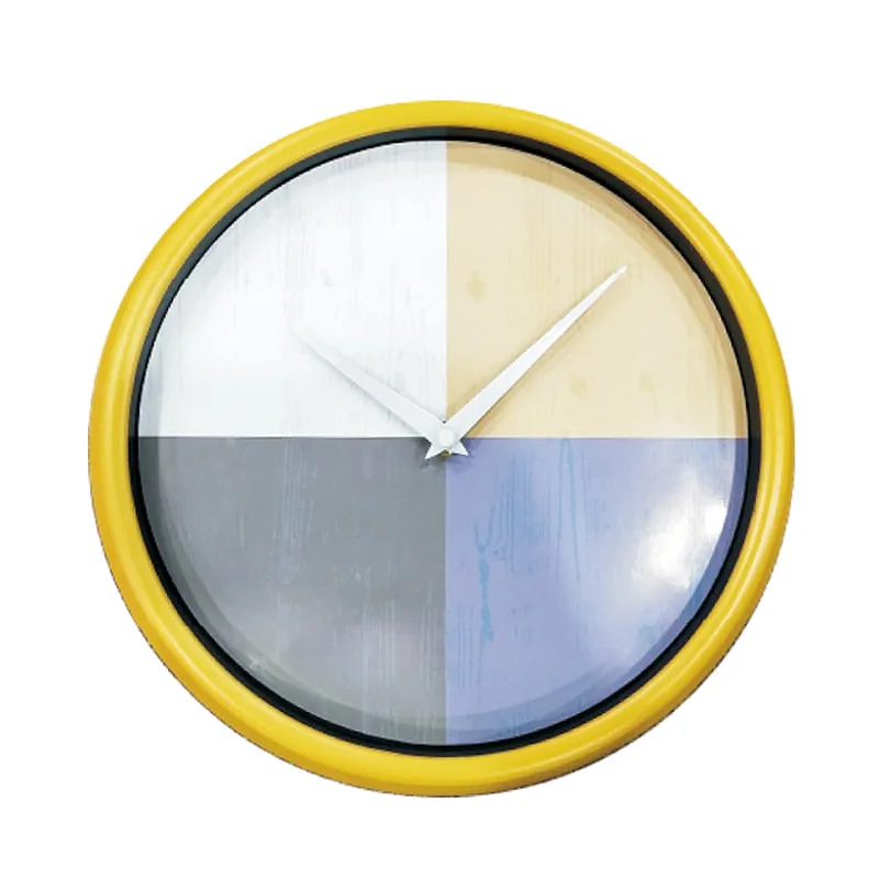 minimalist wall clock, 25 cm 10inch plastic frame, silent movement, Eco-friendly materials,perfect for Home: Bedroom, living room, kitchen