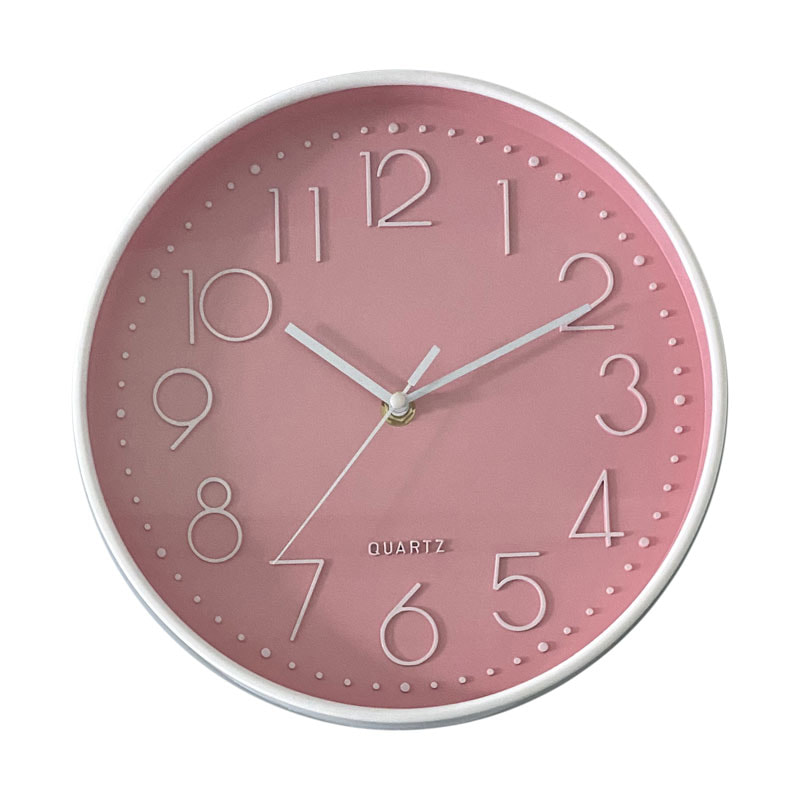 wall-clock-quartz-clock-10inch-plastic-frame-minimalist-eco-friendly-materials-2-bizoe-watch